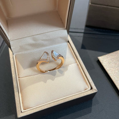 [OrnoraJewelry]DREAM MOP DIAMOND OPEN RING