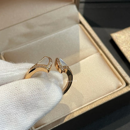 [OrnoraJewelry]DREAM MOP DIAMOND OPEN RING