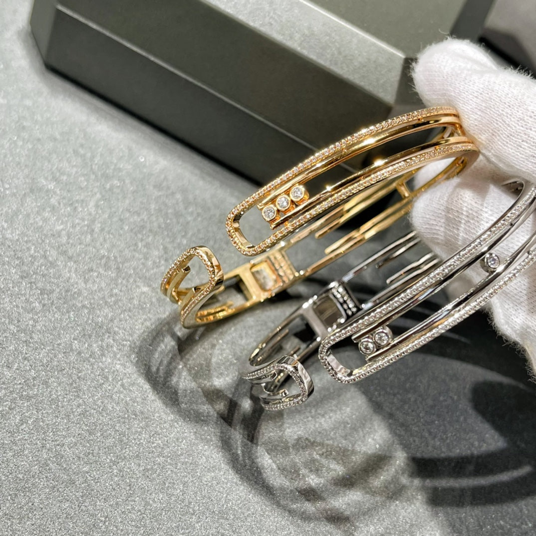 [OrnoraJewelry]MOVE 10TH PAVED DIAMOND BRACELET