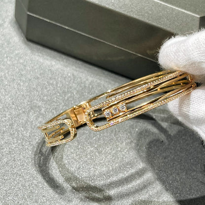 [OrnoraJewelry]MOVE 10TH PAVED DIAMOND BRACELET