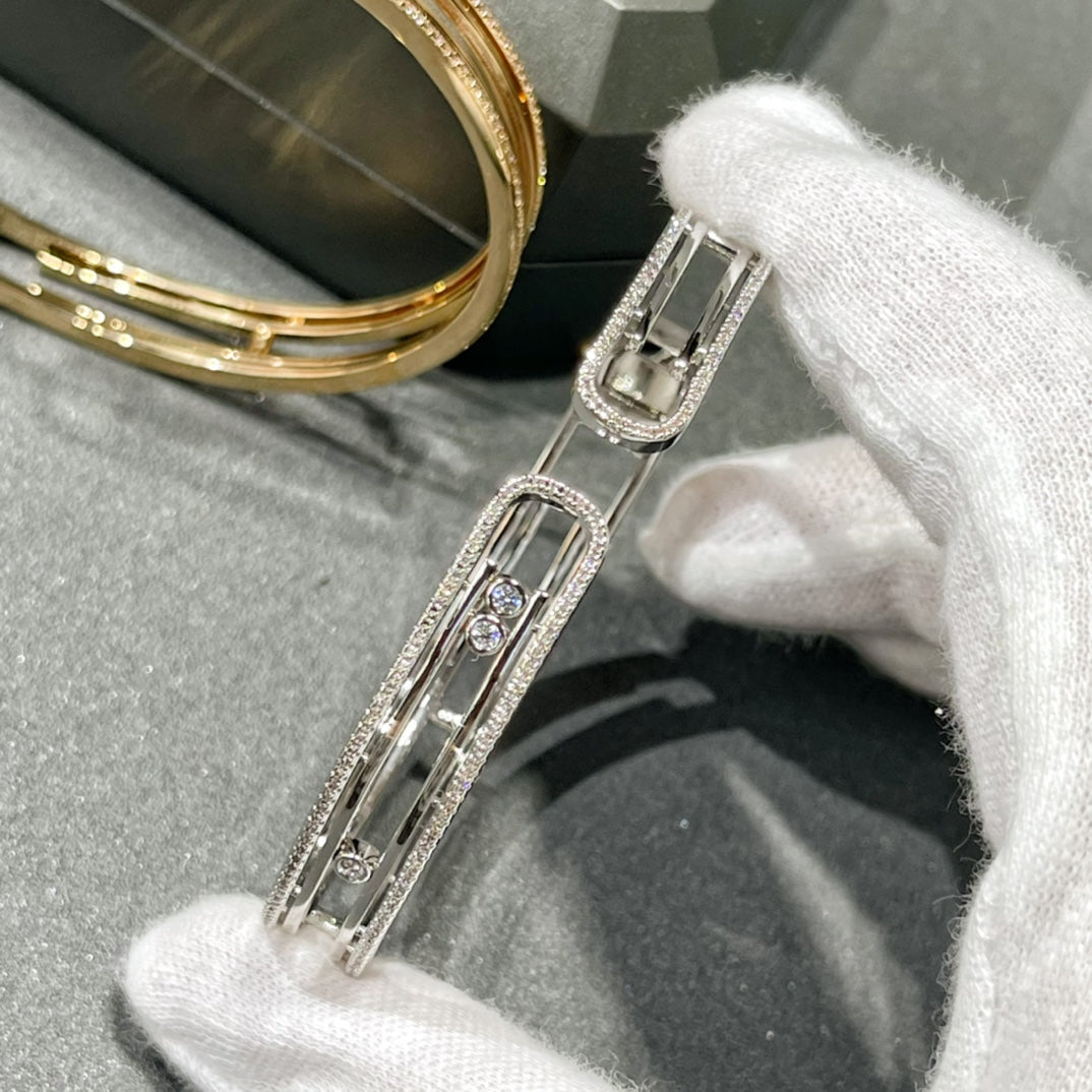 [OrnoraJewelry]MOVE 10TH PAVED DIAMOND BRACELET