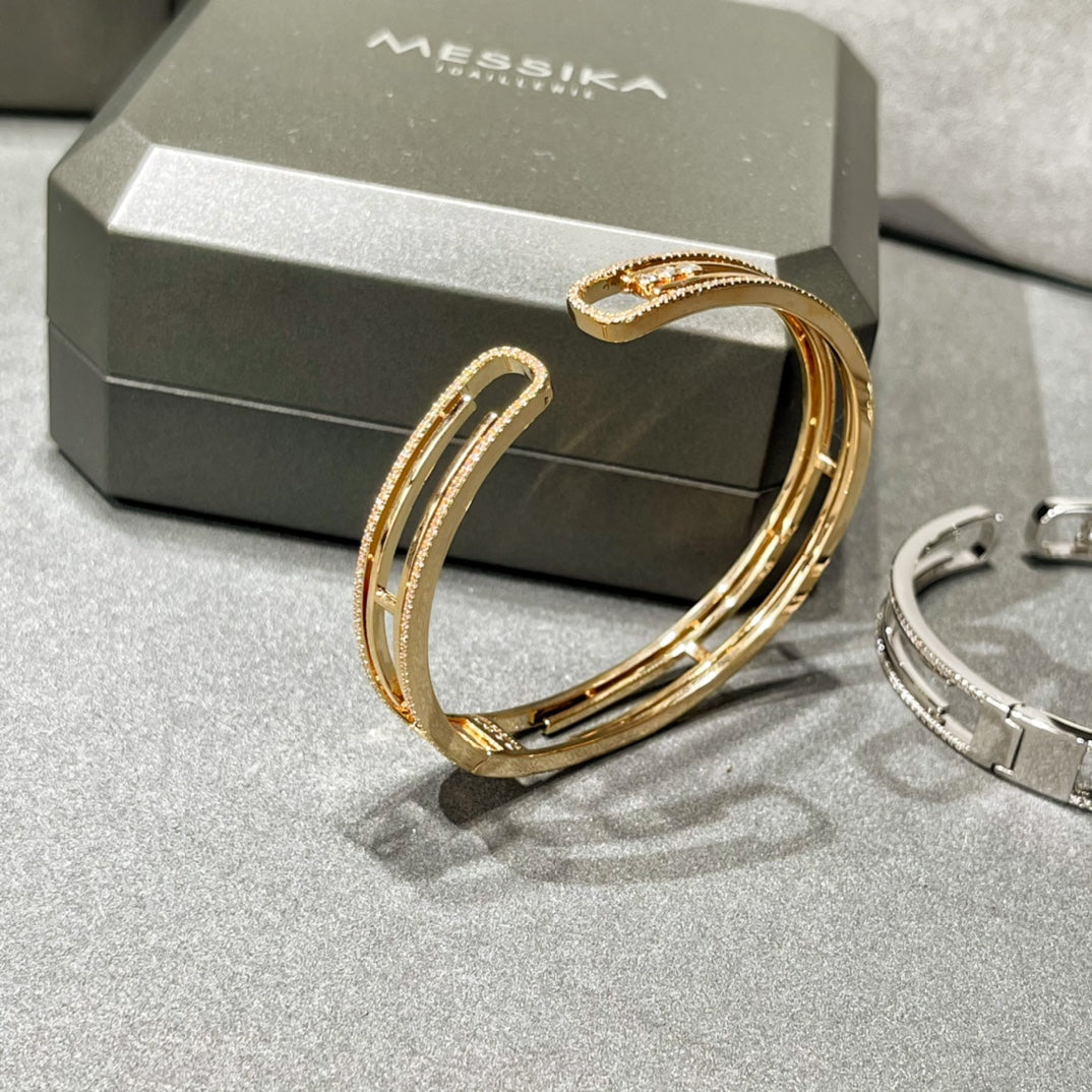 [OrnoraJewelry]MOVE 10TH PAVED DIAMOND BRACELET
