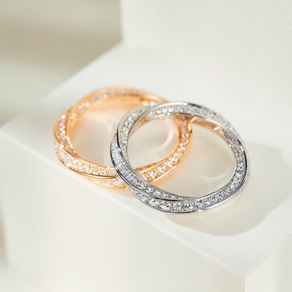 [Ornora Jewelry]SPIRAL DIAMOND RING