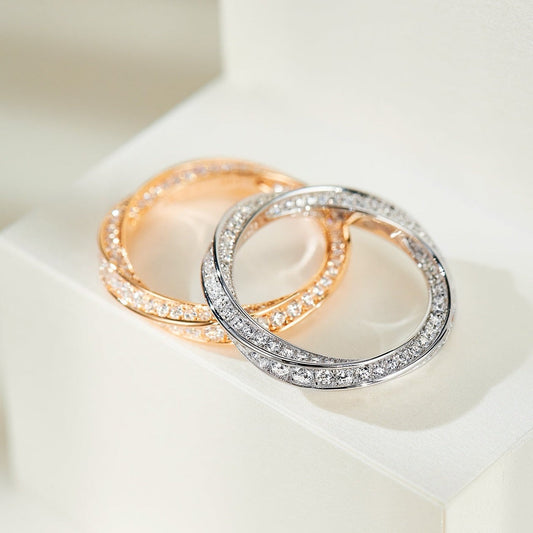 [Ornora Jewelry]SPIRAL DIAMOND RING