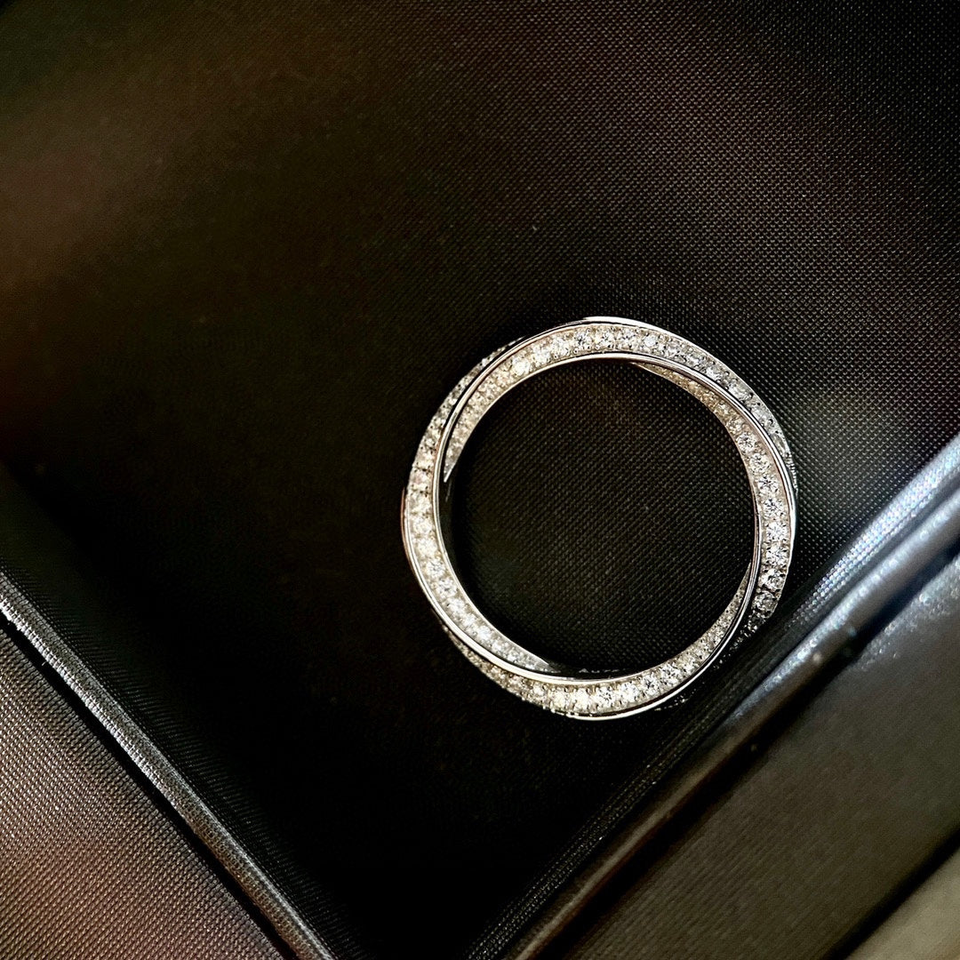 [Ornora Jewelry]SPIRAL DIAMOND RING