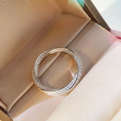 [Ornora Jewelry]SPIRAL DIAMOND RING