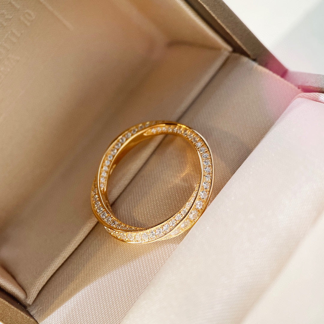 [Ornora Jewelry]SPIRAL DIAMOND RING