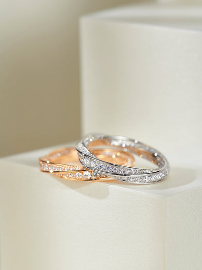 [Ornora Jewelry]SPIRAL DIAMOND RING