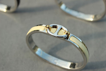 [OrnoraJewelry]CLIC CHAINE SILVER BRACELET