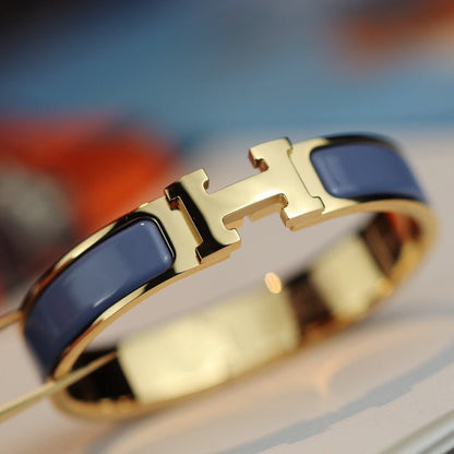[OrnoraJewelry]H BRACELET 12MM BLUE GRAY