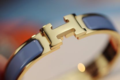 [OrnoraJewelry]H BRACELET 12MM BLUE GRAY