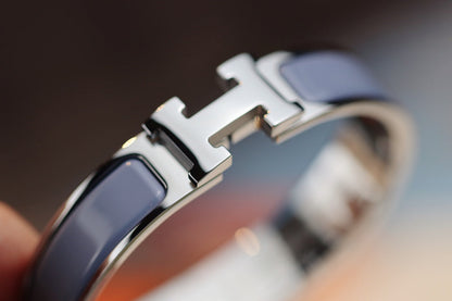 [OrnoraJewelry]H BRACELET 12MM BLUE GRAY
