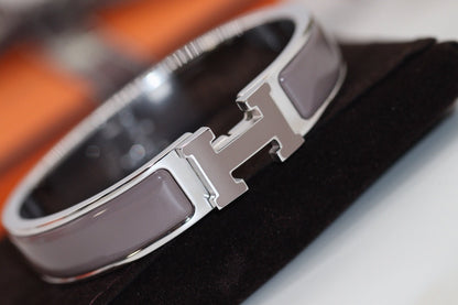 [OrnoraJewelry]H BRACELET 12MM BROWN