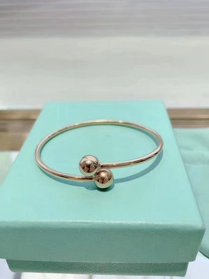 [Ornora Jewelry]CITY HARDWEAR BALL BYPASS BRACELET