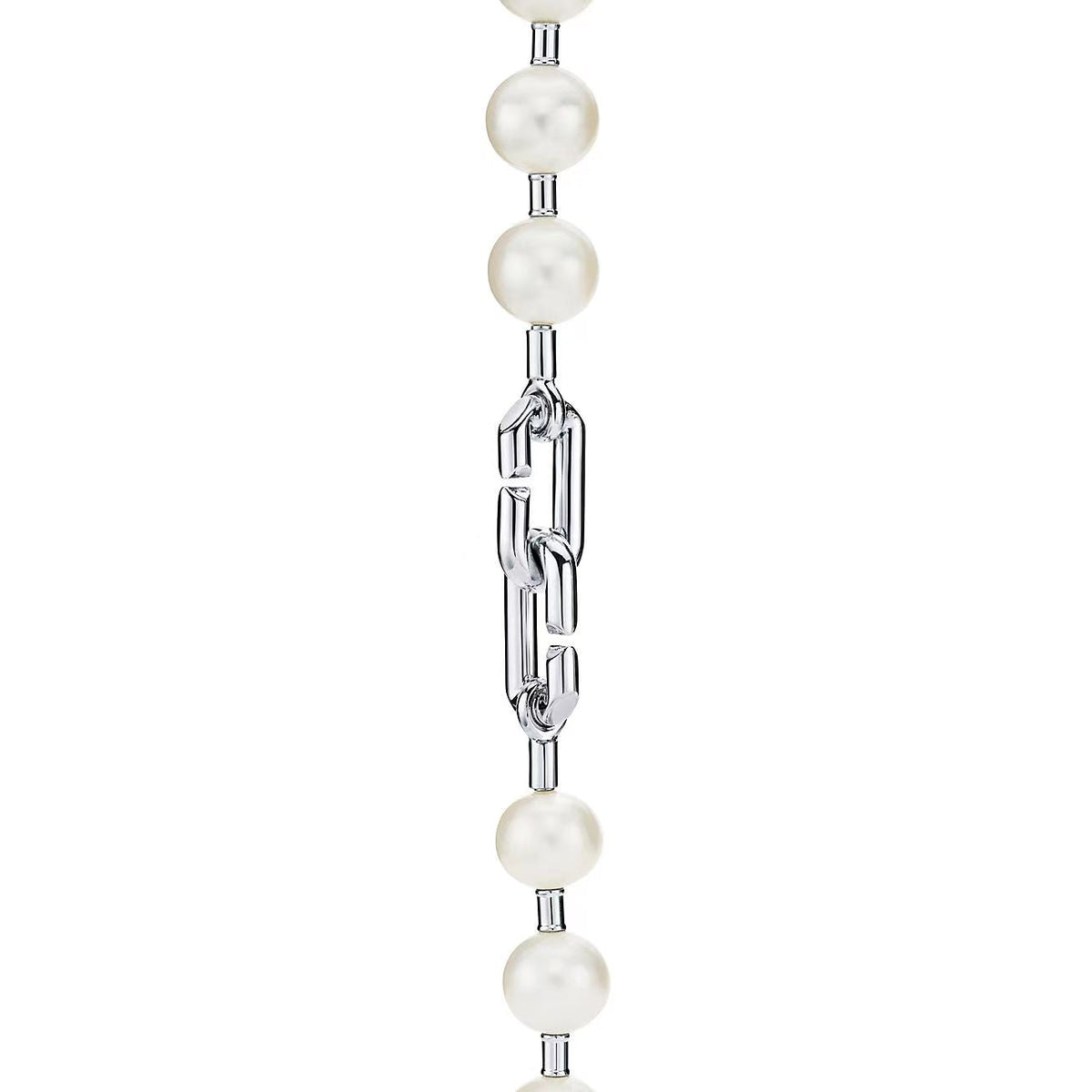 [Ornora Jewelry]HARDWEAR PEARL WRAP NECKLACE