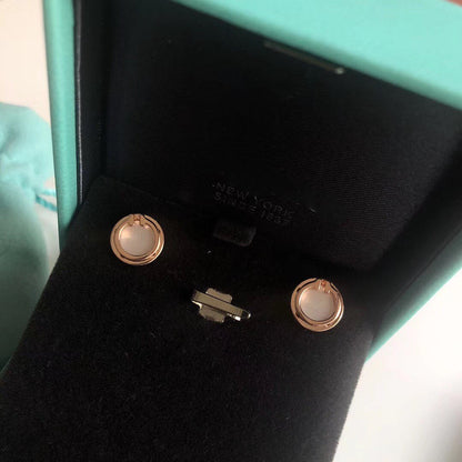 [Ornora Jewelry]PEARL CIRCLE EARRINGS MOTHER