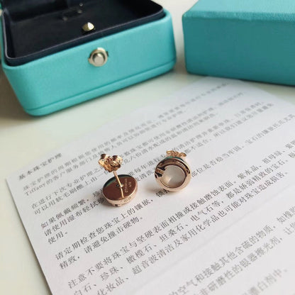 [Ornora Jewelry]PEARL CIRCLE EARRINGS MOTHER