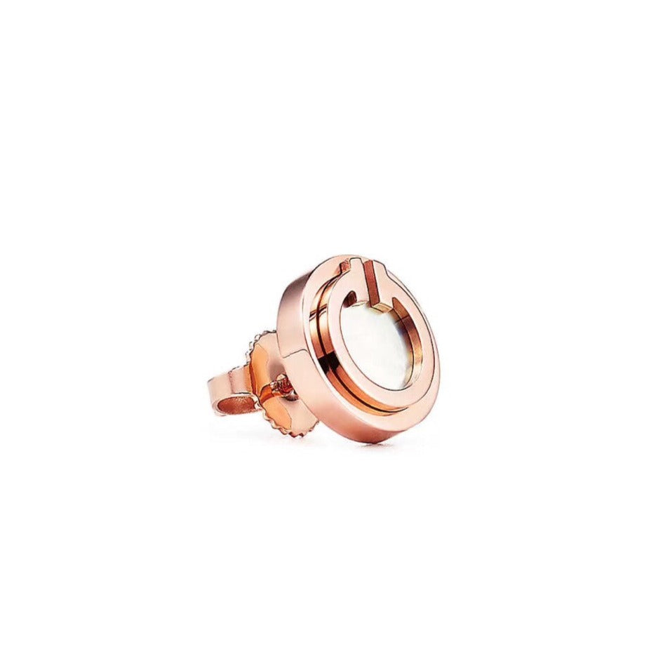 [Ornora Jewelry]PEARL CIRCLE EARRINGS MOTHER