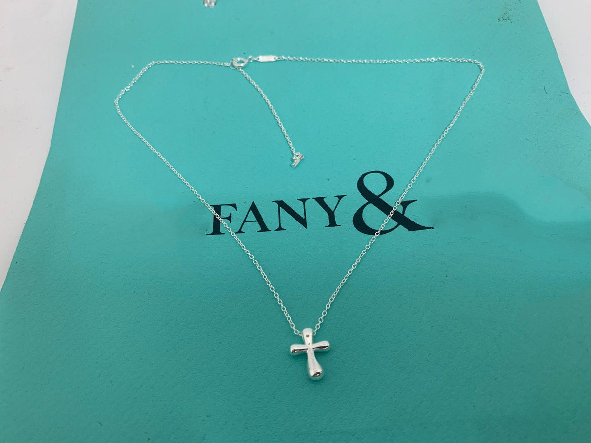 [Ornora Jewelry]CROSS PENDANT MINI BARE CROSS NECKLACE