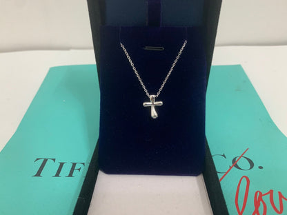 [Ornora Jewelry]CROSS PENDANT MINI BARE CROSS NECKLACE