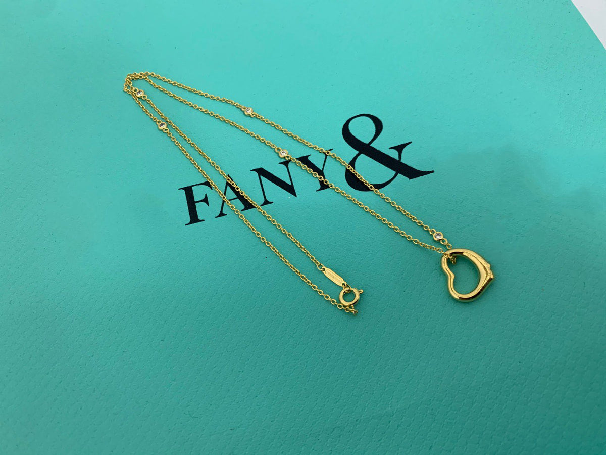 [Ornora Jewelry]HEART NECKLACE PENDANT STERLING