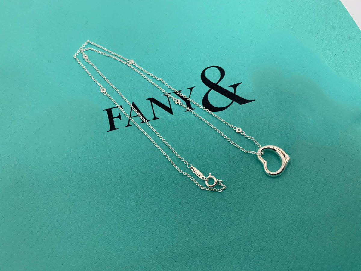[Ornora Jewelry]HEART NECKLACE PENDANT STERLING
