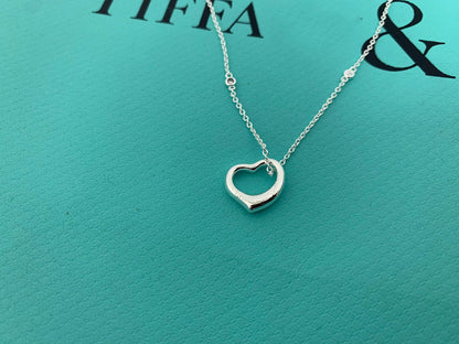 [Ornora Jewelry]HEART NECKLACE PENDANT STERLING