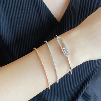 [OrnoraJewelry]MINI DIAMOND TENNIS BRACELET