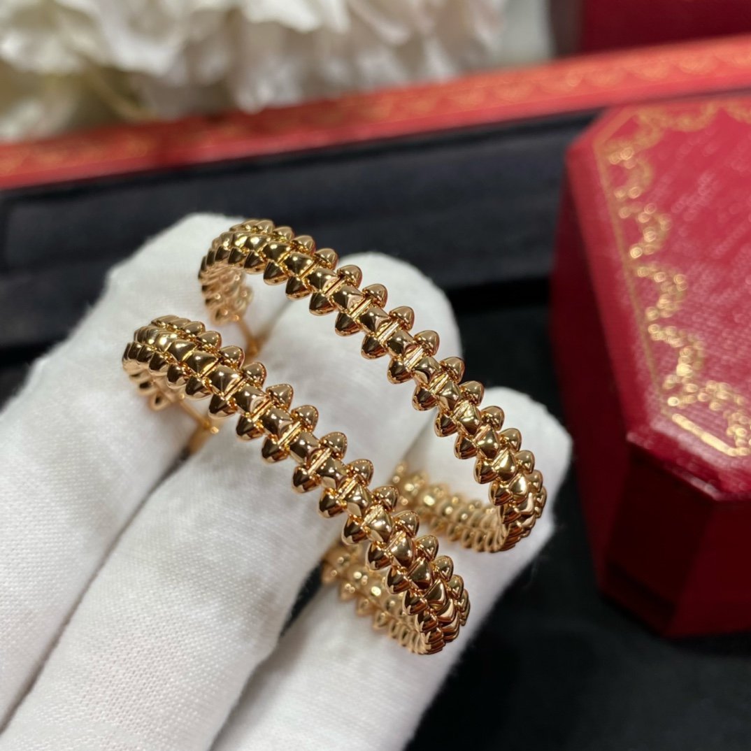 [OrnoraJewelry]CLASH LARGE HOOP EARRINGS