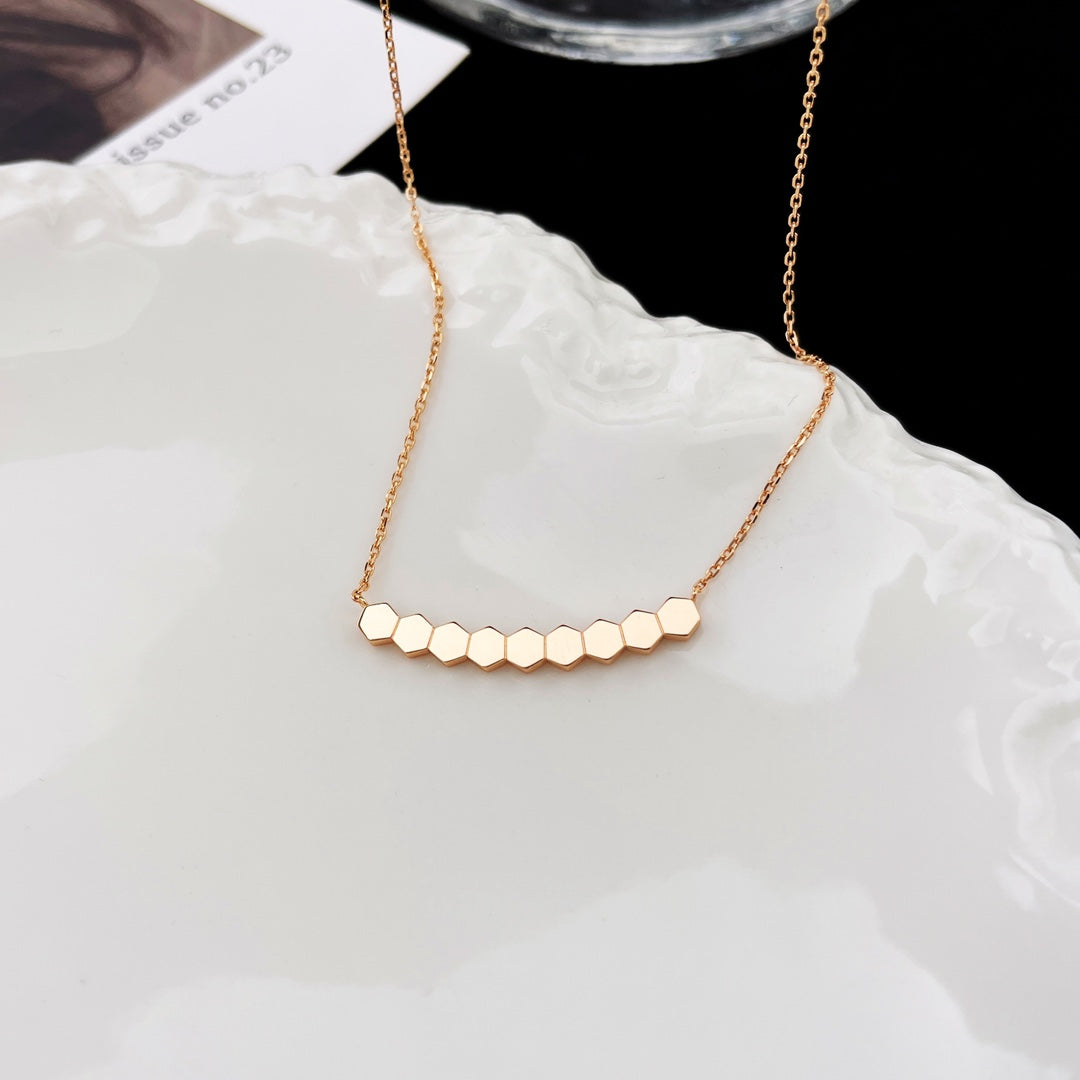 [OrnoraJewelry]BEE MY LOVE DIAMOND NECKLACE