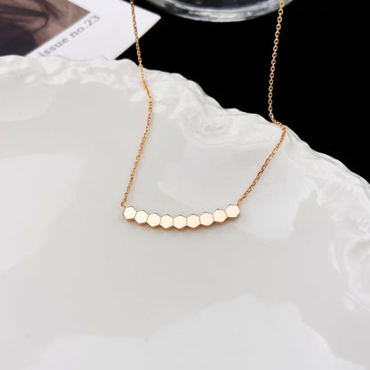 [OrnoraJewelry]BEE MY LOVE DIAMOND NECKLACE