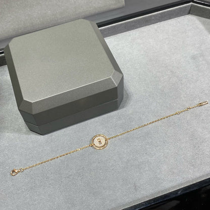 [OrnoraJewelry]LUCKY MOVE DIAMOND PAVED BRACELET
