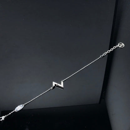 [OrnoraJewelry]VOLT LV LOGO BRACELET