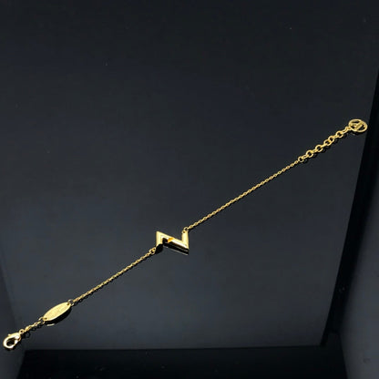 [OrnoraJewelry]VOLT LV LOGO BRACELET