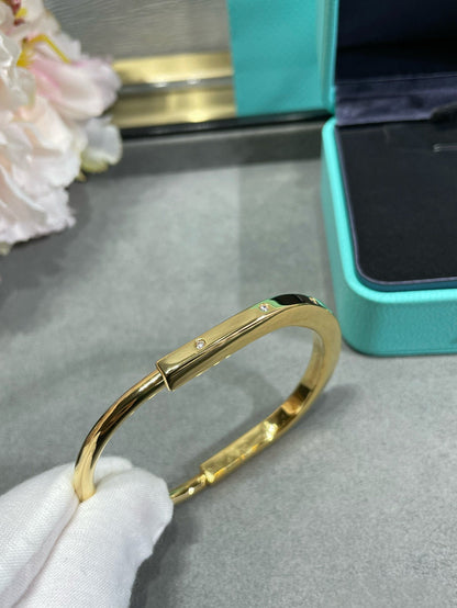[Ornora Jewelry]LOCK BRACELET 8 DIAMOND