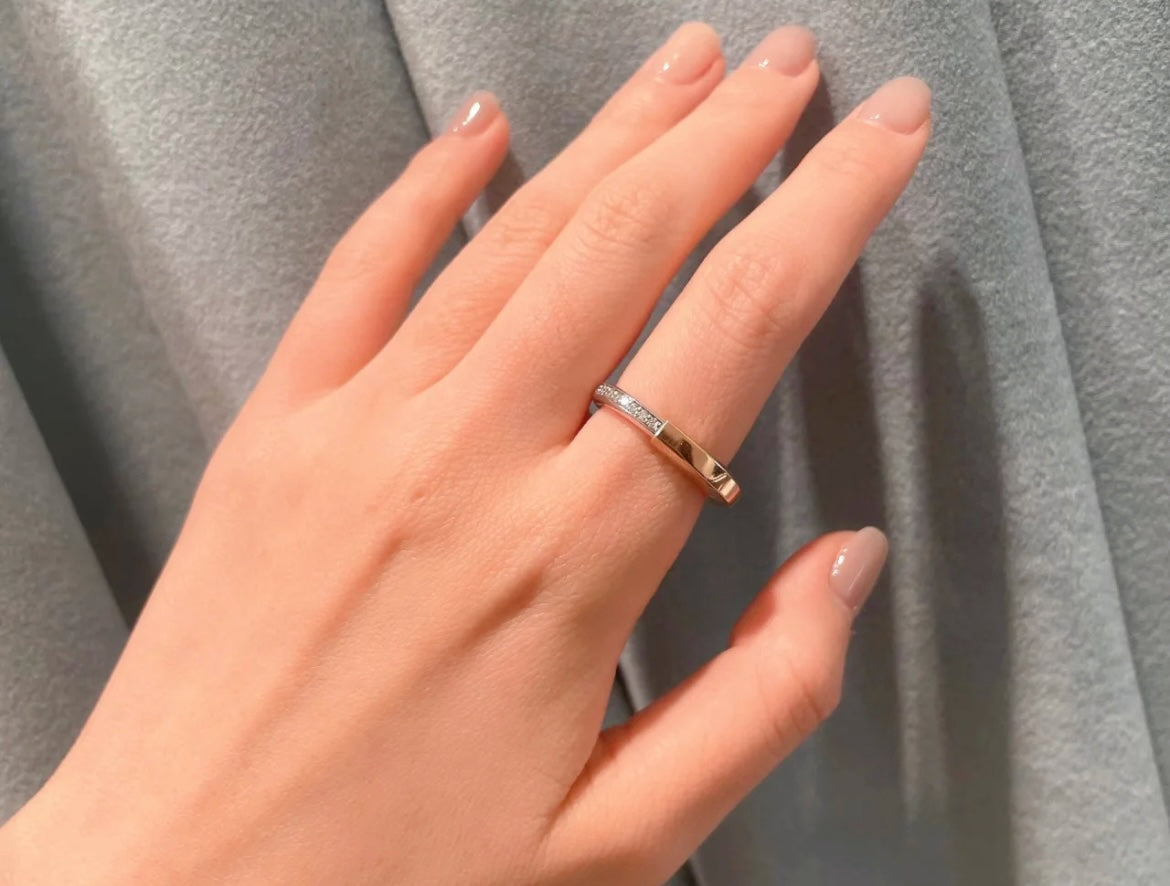 [Ornora Jewelry]LOCK DIAMOND RING