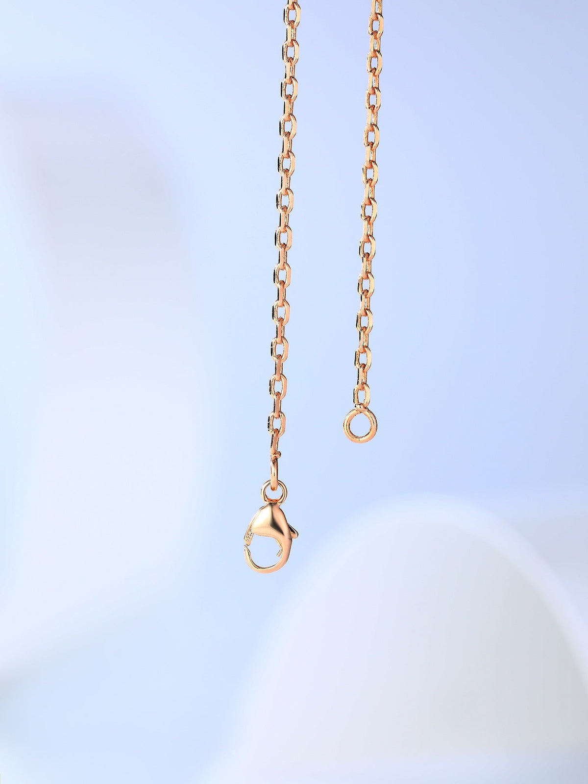 [OrnoraJewelry]H CAGE PINK GOLD NECKLACE