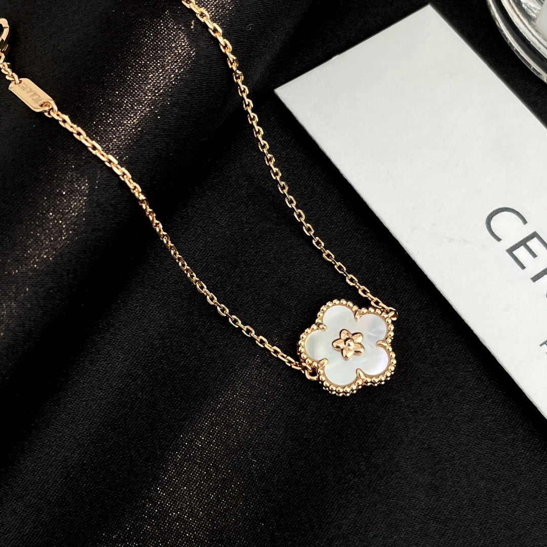 [OrnoraJewelry]LUCKY SPRING ROSE GOLD MOP BRACELET