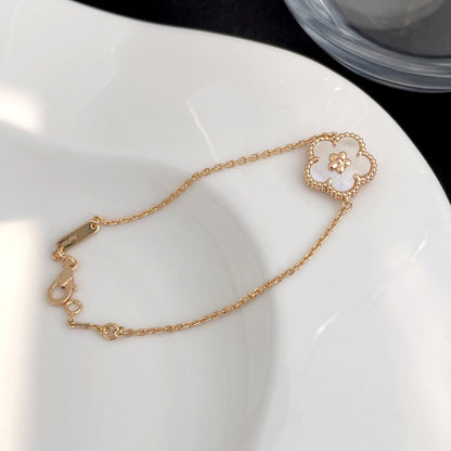 [OrnoraJewelry]LUCKY SPRING ROSE GOLD MOP BRACELET