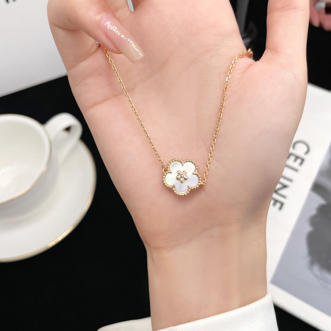 [Ornora Jewelry]LUCKY SPRING ROSE GOLD MOP BRACELET