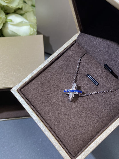 [OrnoraJewelry]LIENS DIAMOND SILVER NECKLACE