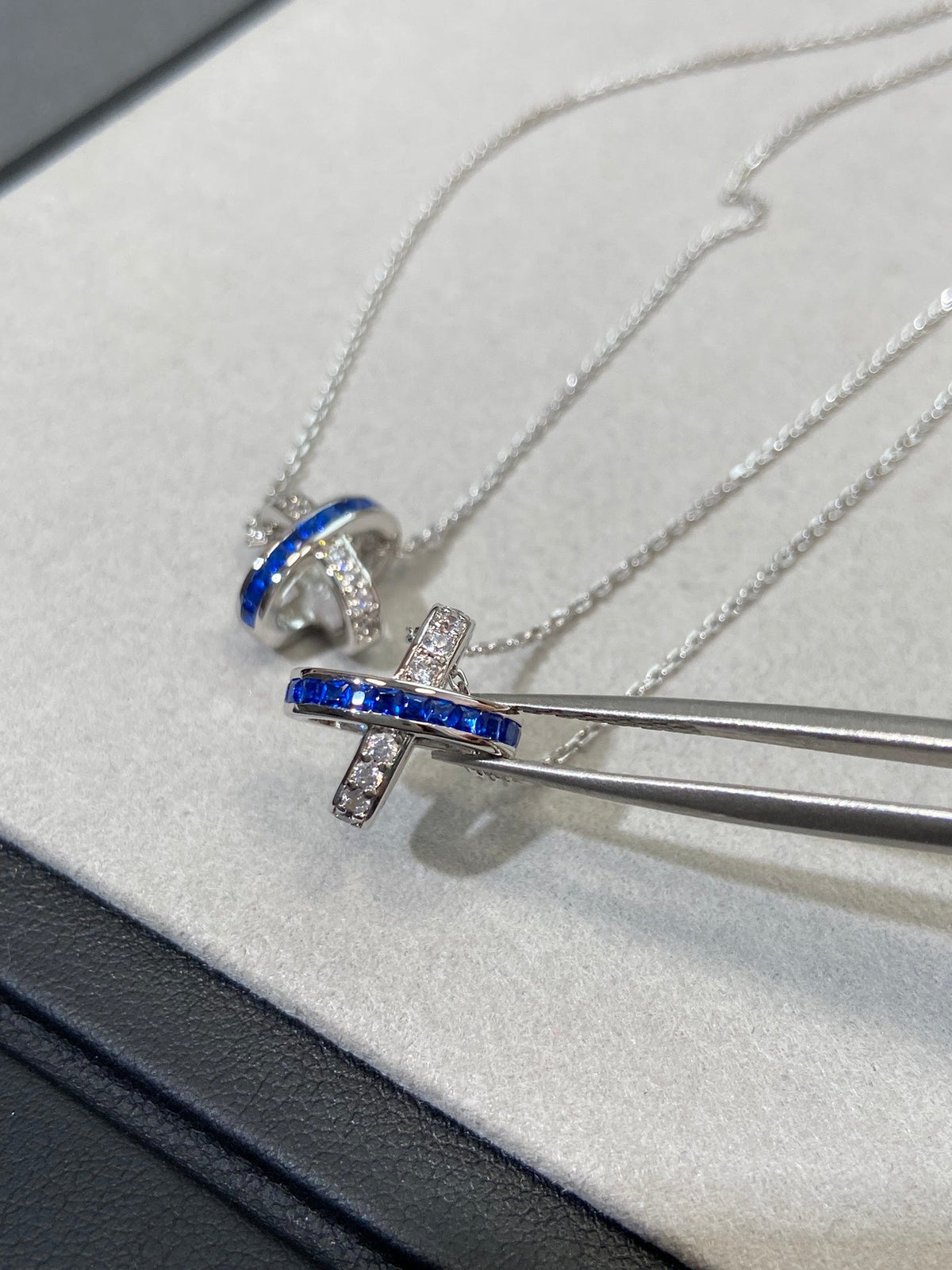 [OrnoraJewelry]LIENS DIAMOND SILVER NECKLACE