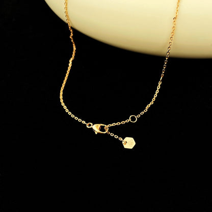[OrnoraJewelry]BEE MINI PEDANT DIAMOND NECKLACE