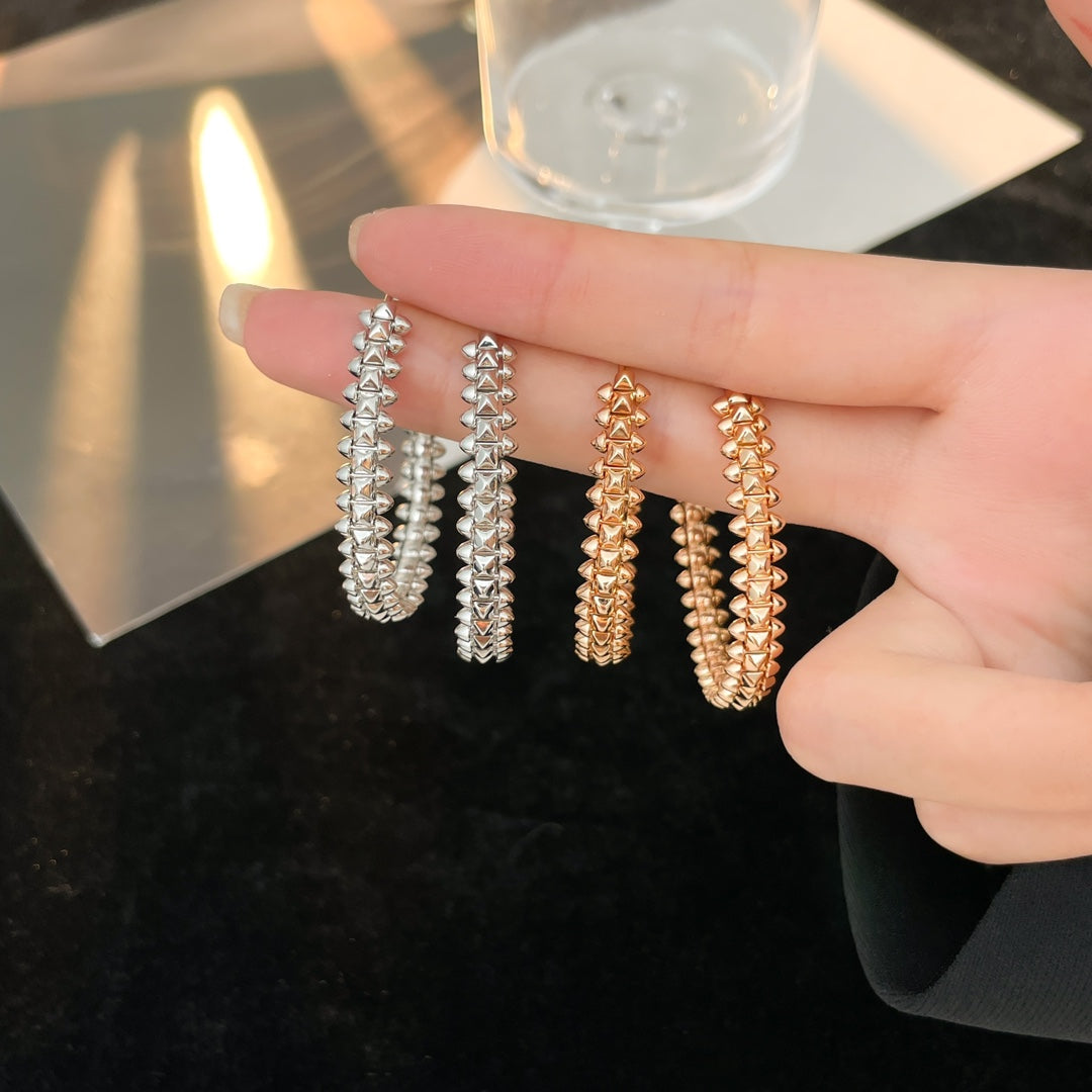 [OrnoraJewelry]CLASH HOOP EARRINGS