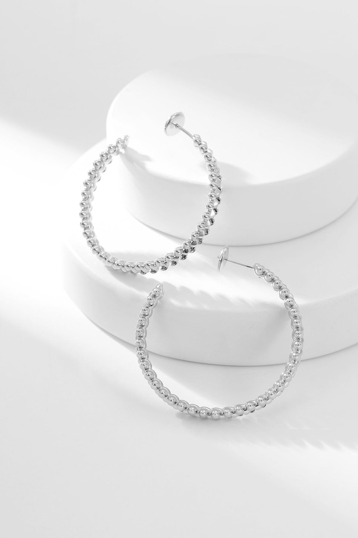 [OrnoraJewelry]CLASH HOOP EARRINGS
