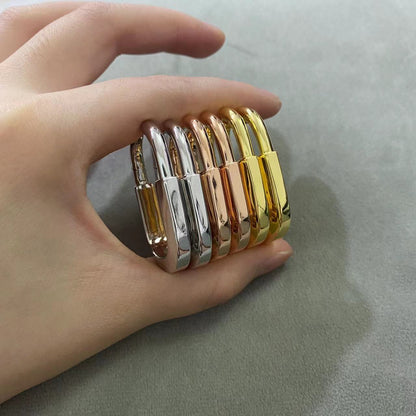 [Ornora Jewelry]LOCK MEDIUM EARRINGS