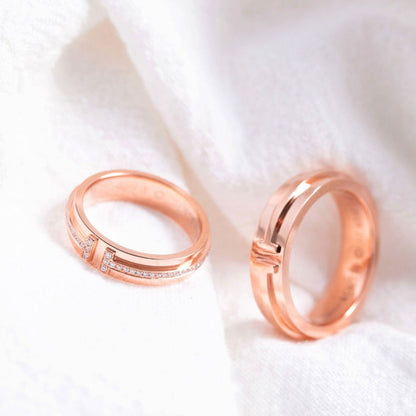 [Ornora Jewelry]T PINK GOLD RING