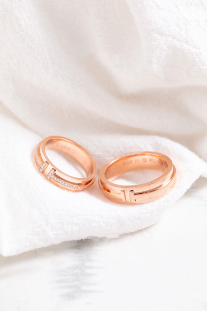 [Ornora Jewelry]T PINK GOLD RING
