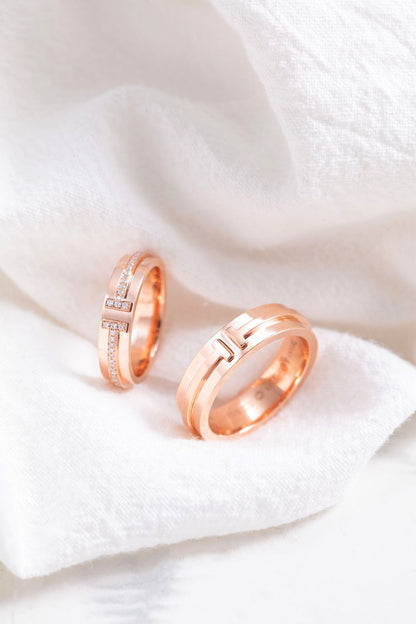 [Ornora Jewelry]T PINK GOLD RING