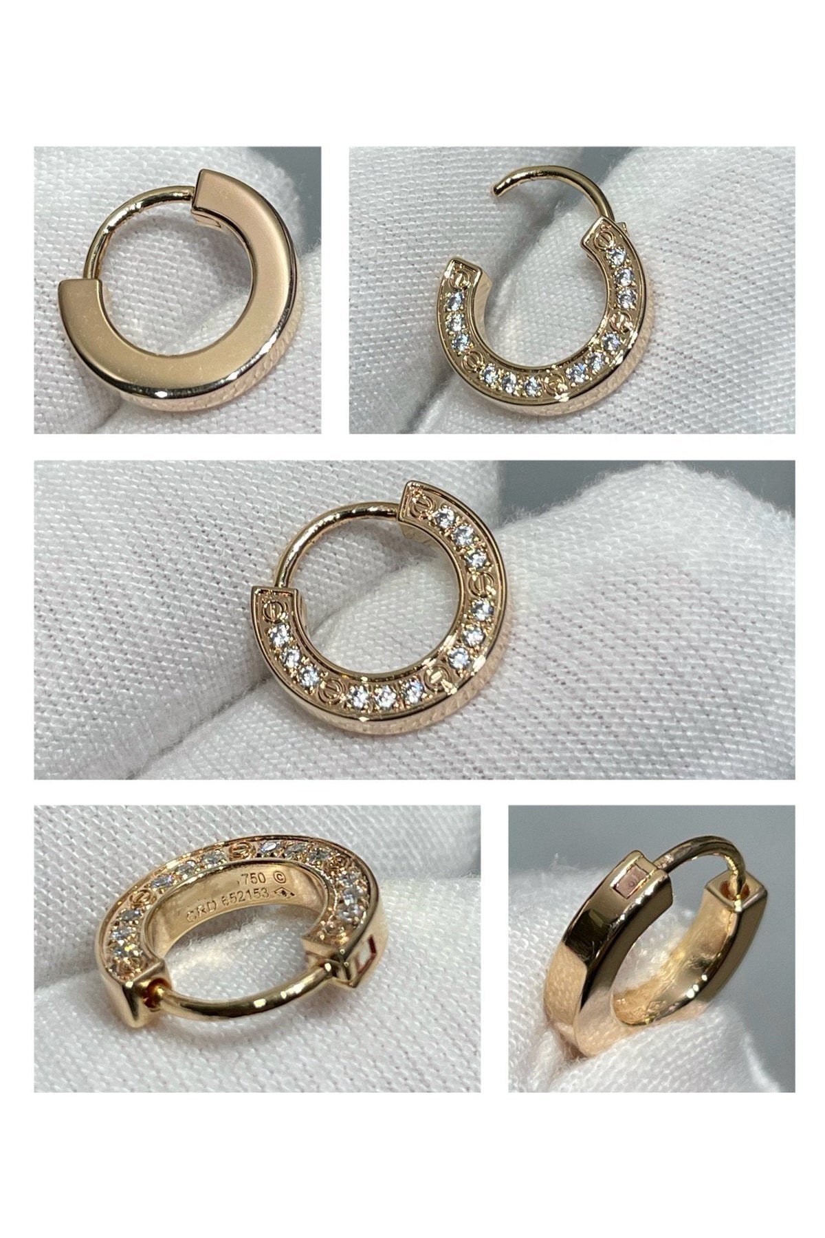 [OrnoraJewelry]LOVE DIAMOND EARRINGS